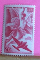 Poste Aérienne France - 1946-47( Neuf (Y&T N°17 Iris (rouge) - Coté 1€ (Tous De Bonne Qualité Garantie) - 1927-1959 Neufs