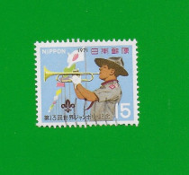 JAPAN 1971  Gestempelt°used/Bedarf  # Michel-Nr. 1118  #  POST  #  PFADFINDERTREFFEN  # SCOUTS - Used Stamps