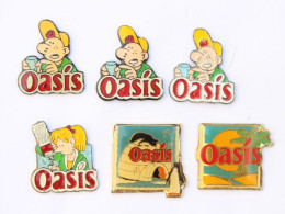 LOT DE 6 Pin's OASIS - Fabrications Différentes - Pas De Double - M414 - Lots