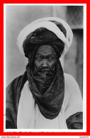 CPSM/pf  NIGER.  Chef De Canton PEUL.  Carte Glacé N&b.*3750 - Afrika