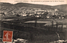 J2606 - LIMONEST - D69 - Vue Générale Et Panorama Sur Le Mont Verdun - Limonest