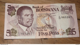 BOTSWANA : 5 Pula - 1982  ......... PHI ...... E2-66 - Botswana