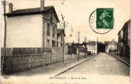 CPA Montmagny Rue De La Gare FRANCE (1307727) - Montmagny