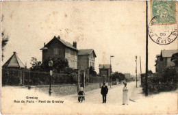 CPA Groslay Rue De Paris, Pave De Groslay FRANCE (1307919) - Groslay