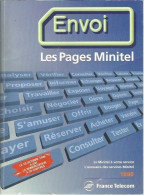 Envoi ,Les Pages Minitel 1995 + Livret "Minitel 1 - Téléphonie