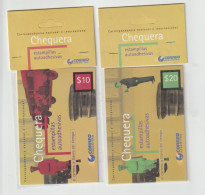 Argentina 1998 Booklets Chequera $ 10 And $ 20 In Original Packaging MNH - Markenheftchen