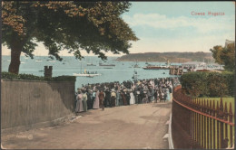 Cowes Regatta, Isle Of Wight, 1925 - Valentine's Postcard - Cowes