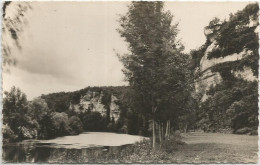 CPSM  Les Eyzies  La Vézère - Les Eyzies