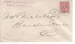19583) Canada North Sydney  Post Mark Cancel 1904 - Brieven En Documenten