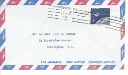 19594) Canada Vancouver Post Mark Cancel Air Mail  - Brieven En Documenten