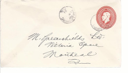 19596) Canada Phillipsburg Post Mark Cancel 1932 Closed Post Office Postal Stationery - Covers & Documents