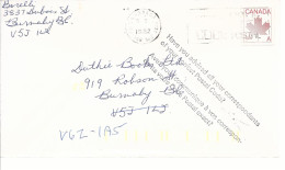 19597) Canada Post Mark Cancel  Slogan1982  - Briefe U. Dokumente