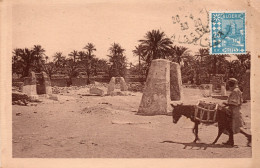AFRIQUE DU NORD,ALGERIE,ALGERIA,MAGHREB,GHARDAIA,PUIT,TIMBRE,1930 - Ghardaïa