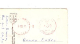 Karte Mit Freistempel 1972 Gelaufen Nach Österreich - Postal Logo & Postmarks