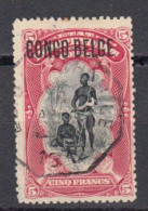 Congo Belge 1909 COB 38 B Oblitere. Signe Brun - Gebraucht