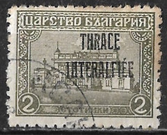 THRACE Interallied Administration 1919 2 Ct Olive With 2 Nd L Inverted In Black Overprint Vl. 2 D - Thracië