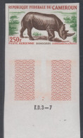 Cameroun PA N° 55A Nd XX Rhinocéros, Non Dentelé, Sans Charnière TB - Cameroun (1960-...)
