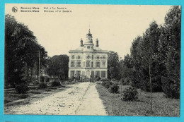 * Beveren Waas (Oost Vlaanderen) * (Nels, Drukkerij Strybol - Van Hoeylandt) Hof Ter Saxen, Chateau, Kasteel, Old - Beveren-Waas