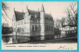 * Beveren Waas (Oost Vlaanderen) * Chateau Du Sénateur Comte De Bergeyck, Kasteel, Castle, Schloss, TOP, Rare - Beveren-Waas