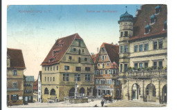 ROTHENBURG Partie Am MARKTPLATZ - 1910 - BUY IT NOW ! - Rotenburg