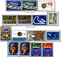 UNO - New York 264-278 (kompl.Ausg.) Jahrgang 1974 Komplett Postfrisch 1974 Genf, UPU, Seerecht U.a. - Unused Stamps