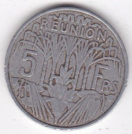 Ile De La Réunion 5 Francs 1955 , En Aluminium, Lec# 69 - Riunione