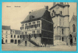 * Bilzen - Bilsen (Limburg) * (Uitgave J. Simoens) Stadhuis, Hotel De Ville, Town Hall, Animée, Old, Rare - Bilzen