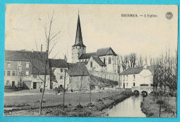 * Biesmes - Biesme (Mettet - Namur - La Wallonie) * (G. Hermans) église, Kirche, Kerk, Church, Canal, Quai, Pont - Mettet