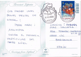 50690. Postal NAPAPIIRI (Finlandia) Suomi 2008. ARCTIC CERCLE, Circulo Polar Artico - Covers & Documents