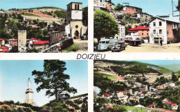 Doizieu * Souvenir Du Village 4 Vues * Automobile Camion Citroën CITROEN Tube - Other & Unclassified