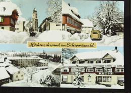 BRD: AK Aus Höhenschwand Mit 4 Winter-Ansichten Vom 20.11.74 Nach Arzbach Mit 40 Pfg Heinemann Knr: 639 - Hoechenschwand