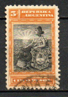 Col33 Argentine Argentina 1899  N° 128 Oblitéré Cote : 10,00€ - Usati
