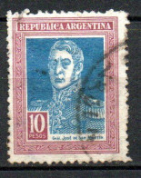 Col33 Argentine Argentina 1923  N° 290 Oblitéré Cote : 13,00€ - Usati
