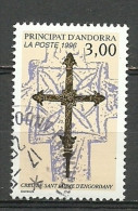 ANDORRA CORREO FRANCES ESTE SELLO  O SIMILAR  MATASELLADO. C. M. ABAD Nº 474 (C.U) - Oblitérés