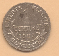 1 CENTIME 1904 TB/TTB  DANIEL DUPUIS - 1 Centime