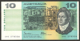 Australia 10 Dollars Johnston Fraser 1974 1991 XF Crisp - Government Bank Issues 1910