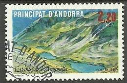 ANDORRA-CORREO FRANCES ESTE SELLO O SIMILAR  CON TAMPON DE PRIMER DIA YVERT Nº 351 (C.U) - Used Stamps