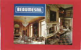 27----BEAUMESNIL---Le Château XVIIè Siècle--vues D'intérieur--voir 2 Scans - Beaumesnil