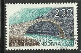 ANDORRA-CORREO FRANCES SELLOS  CON TAMPON DE PRIMER DIA YVERT Nº 385 (C.U) - Used Stamps