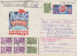 Russia Newspaper Polar Expedition Postal Stationery Used  Ca 1980 (LL210A) - Arctic Expeditions