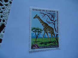 CAMEROON  MNH  STAMPS  ANIMALS GIRAFFES - Giraffes