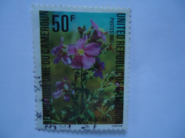 CAMEROON  USED  STAMPS  FLOWERS - Cameroun (1960-...)