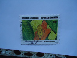 CAMEROON  USED  STAMPS  INSECTS - Cameroun (1960-...)
