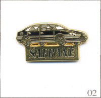 Pin's Automobile - Renault / Modèle “Safrane“ - Carrosserie Noire. Est. Fraisse. Zamac. T954-02 - Renault