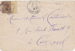 33169# LOUIS II N°107 SEUL SUR LETTRE Obl MONACO PRINCIPAUTE 1929 TOUL MEURTHE ET MOSELLE - Lettres & Documents