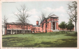 Little Rock - Deaf And Dumb Asylum - Asile Des Sourds-muets - CPA Couleur - Little Rock