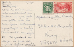 33178# ANDORRE CARTE POSTALE ENVALIRA VALIS ANDORRA NANCY MEURTHE MOSELLE - Lettres & Documents