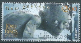 NEUSEELAND NOUVELLE ZÉLANDE NEW ZEALAND 2003 LORD OF THE RINGS GOLLUM USED MI 2135 SN 1902 YT 2049 SG 2657 - Gebraucht