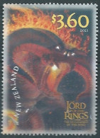 NEUSEELAND NOUVELLE ZÉLANDE NEW ZEALAND 2021 LORD OF THE RINGS BALROG IN THE MINES MORIA MI 3901 SN 2989 YT 3664SG 4233 - Usados