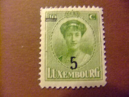 LUXEMBURGO LUXEMBOURG 1925  CHARLOTTE YVERT 159 * MMH - 1921-27 Charlotte De Frente